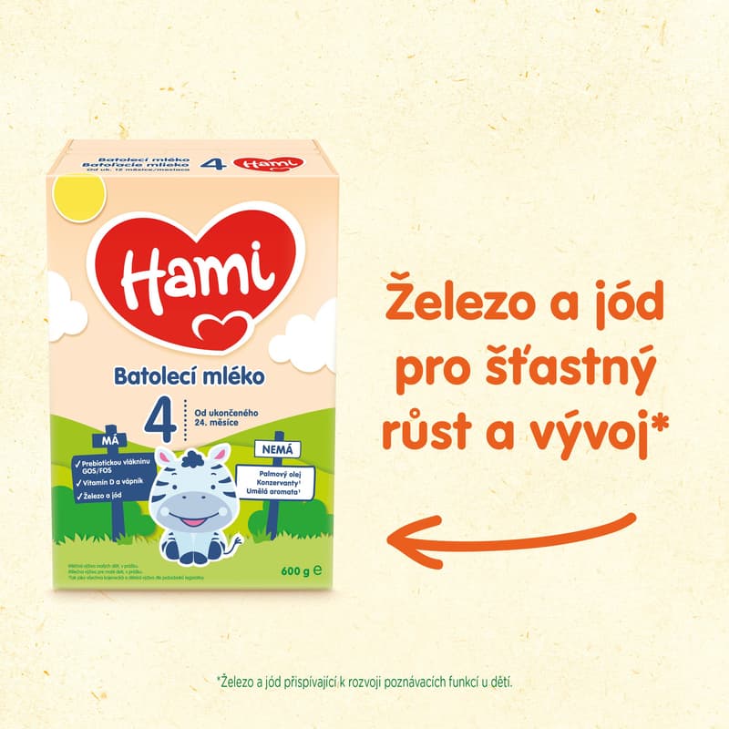 Hami Toddler Milk 24+