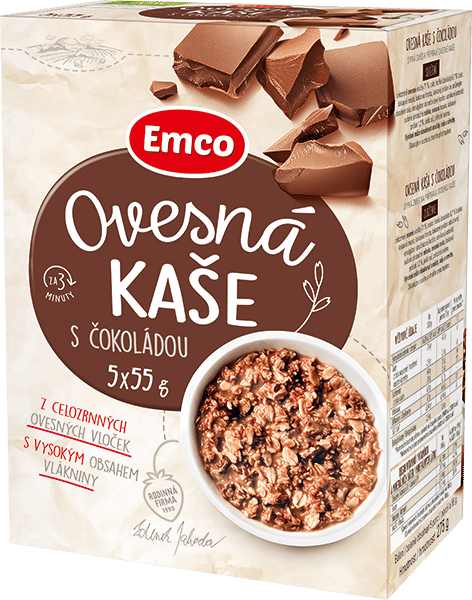 Emco Porridge with chocolate 5x55g