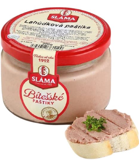 Sláma Lahůdková paštika
