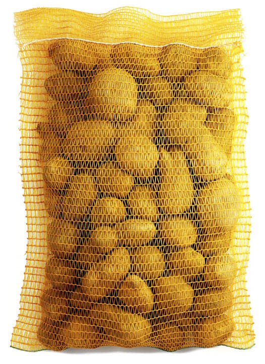 Potatoes ware late unwashed, packaging