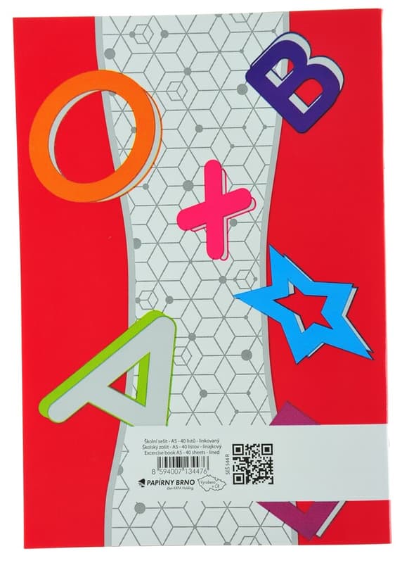 Notes Sešit A5 linkovaný, 544, 40 listů