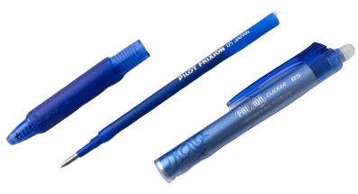 Pilot Roller FriXion Clicker Blue Gel Rewritable Pen