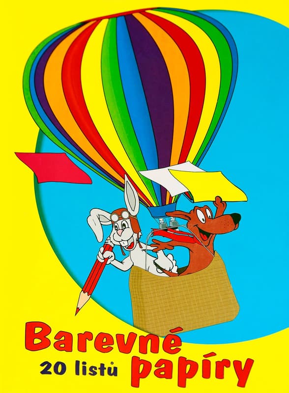 Barevné papíry A4
