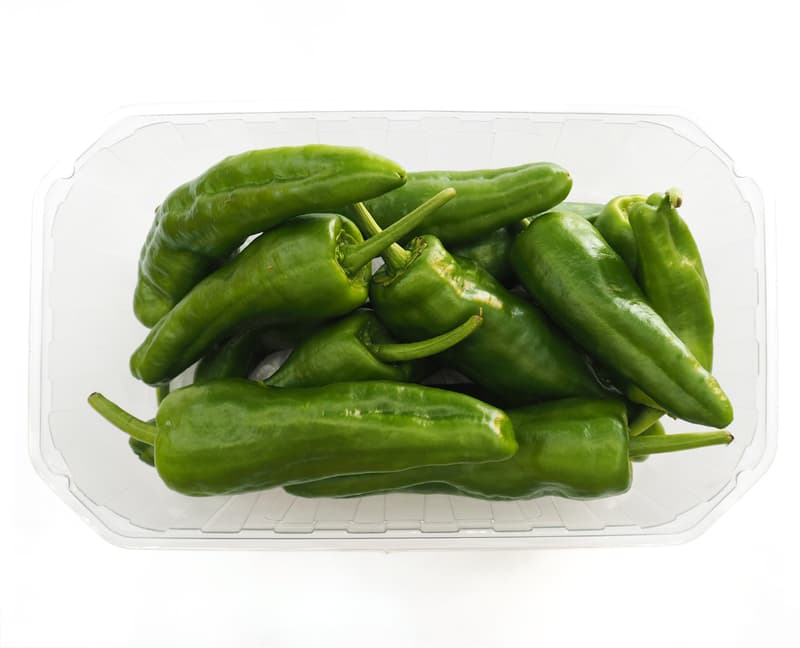 Španělské grilovací / pečící papričky Padrone – česká produkce, vanička