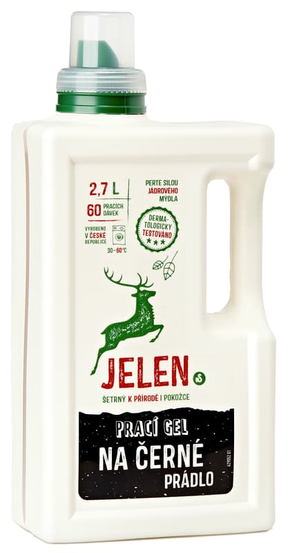 Jelen Prací gel na černé prádlo (2,7 l)