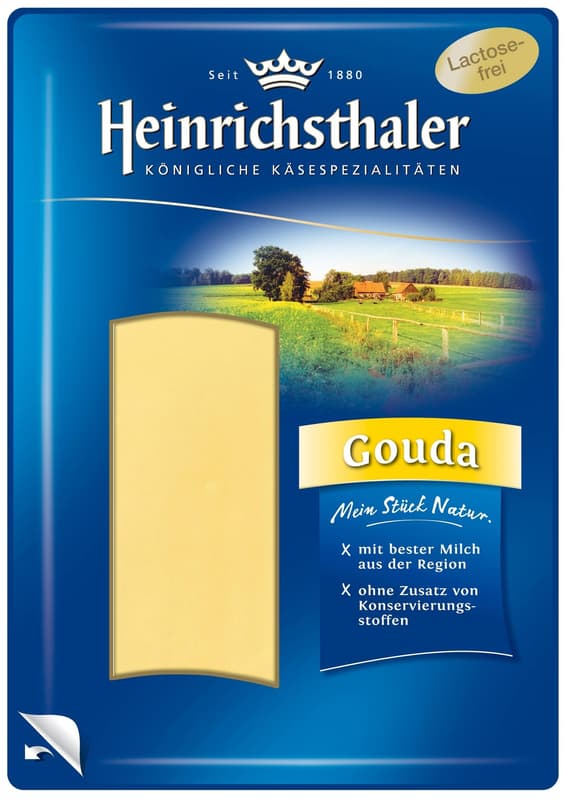 Heinrichsthaler Gouda 48% slices