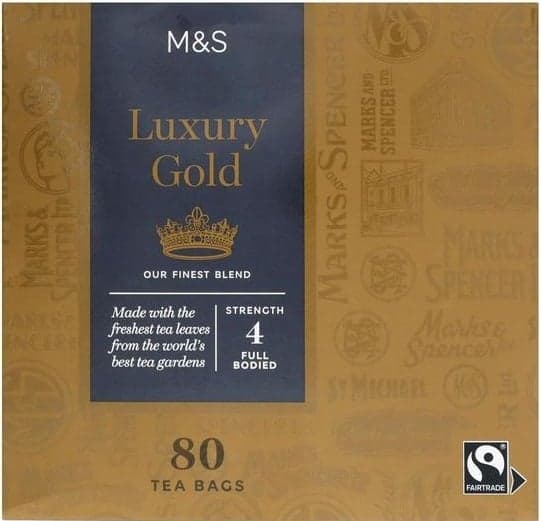 Marks & Spencer Luxury Gold Teabag