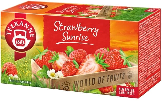 Teekanne tea STRAWBERRY SUNRISE