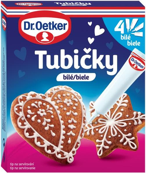 Dr. Oetker Tubes for decorating white