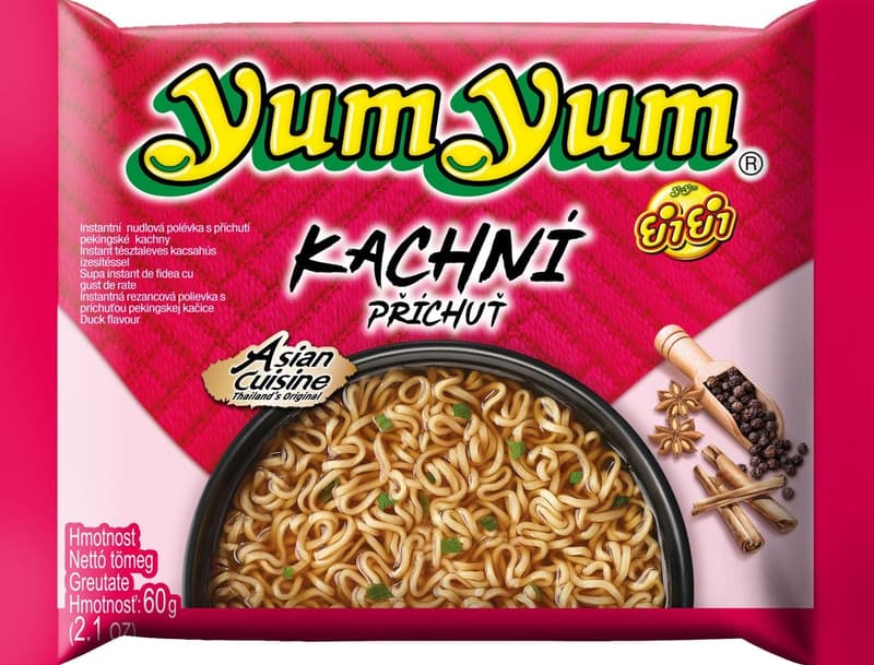 Yum Yum Instant noodle duck soup