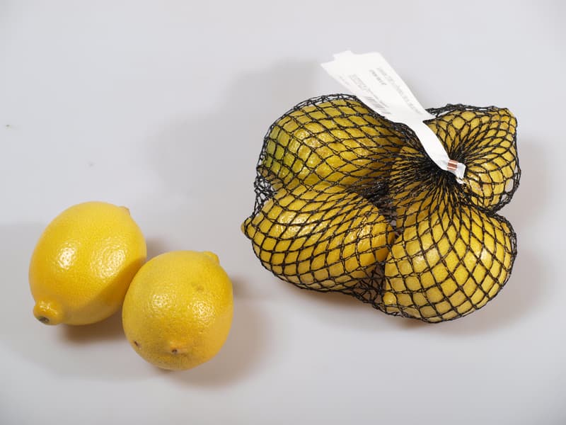 Lemons packed, net