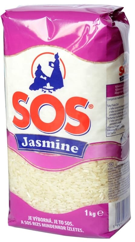 SOS Jasmine Jasmine rice, husked