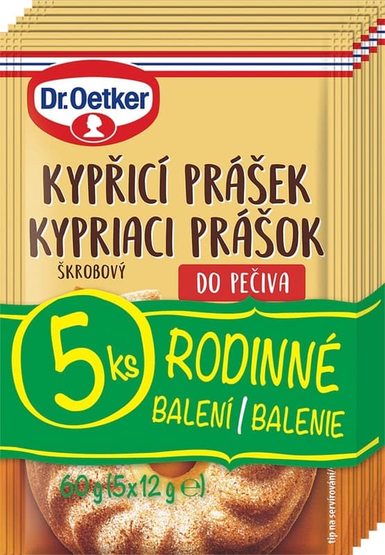 Dr.Oetker Kypřicí prášek do pečiva 5x12g