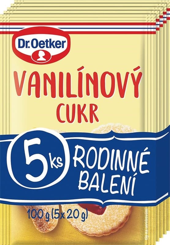 Dr.Oetker Vanilla sugar 5x20g,'name',