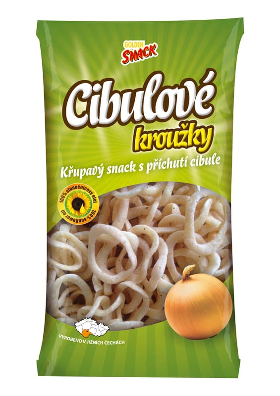 Golden snack Cibulové kroužky