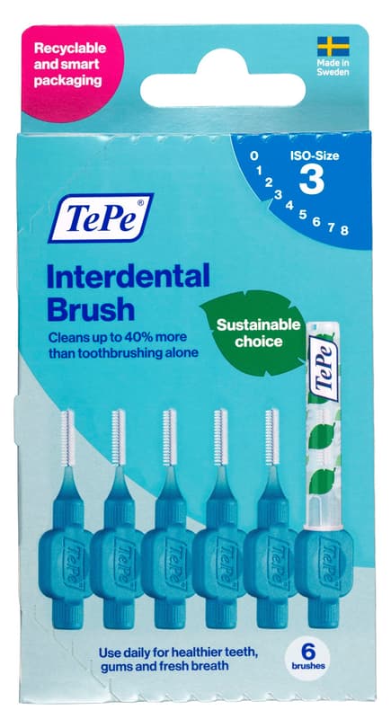 TePe Original Mezizubní kartáčky modré 0,6 mm
