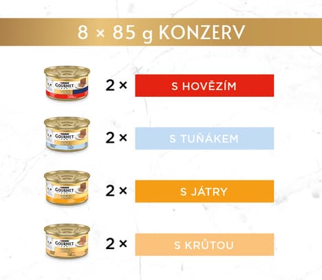 Gourmet Gold Multipack Fine Pates 8x85g
