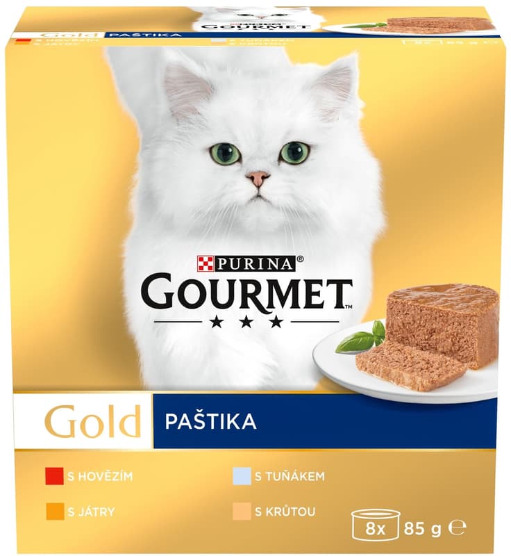 Gourmet Gold Multipack Fine Pates 8x85g