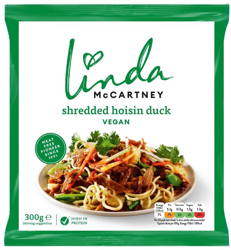 Linda McCartney Vegetarian crushed (frozen)