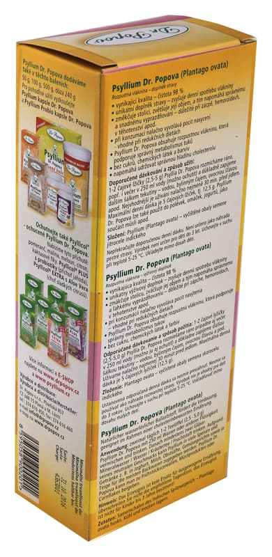 Dr.Popov Psyllium Indian soluble fiber 200g