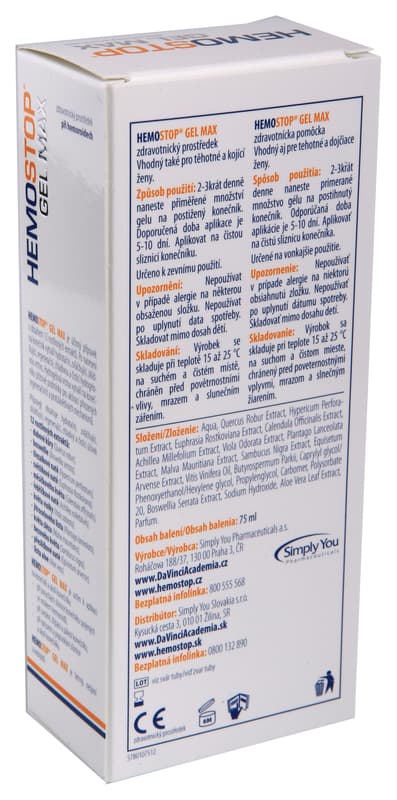 HemoStop Gel Max 75ml