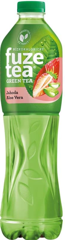 FuzeTea green aloe vera strawberry ice tea
