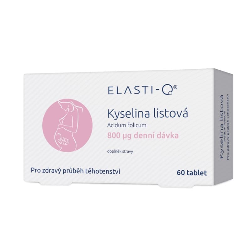 Elasti-Q Folic acid 800 tbl.60