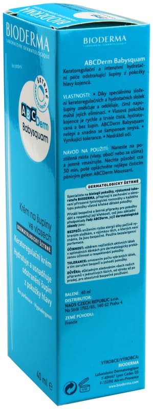 BIODERMA ABCDerm Babysquam 40ml