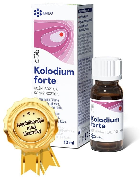Kolodium forte na bradavice kožní roztok 10ml ENEO