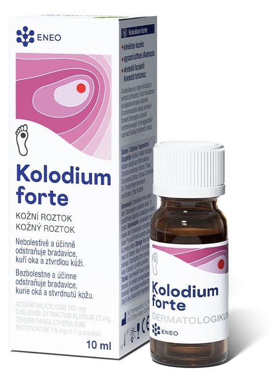 Kolodium forte na bradavice kožní roztok 10ml ENEO