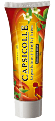CAPSICOLLE kapsaicinový krém extra hřejivý 50g