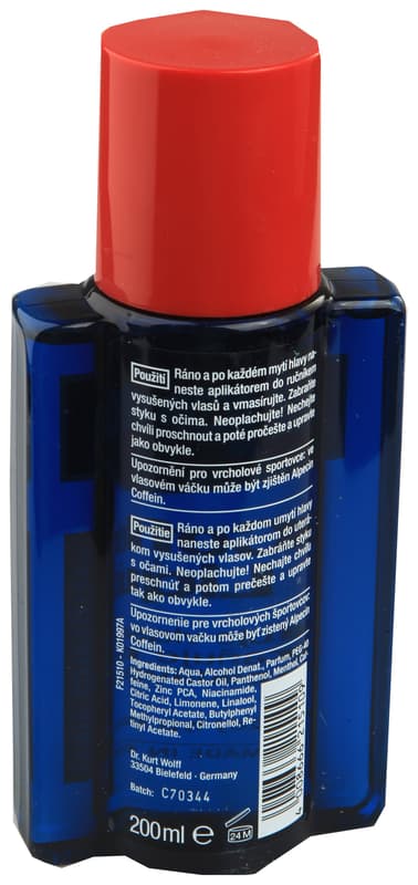 ALPECIN Energizer Liquid tonikum 200ml