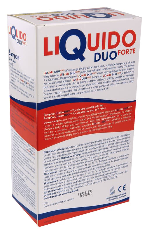 LiQuido DUO Forte šampon na vši 200ml + sérum