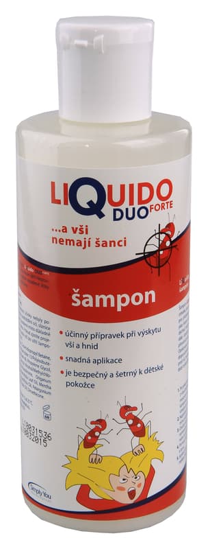 LiQuido DUO Forte šampon na vši 200ml + sérum