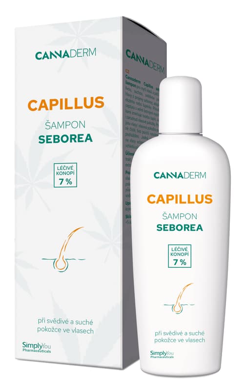 Cannaderm Capillus seborea šampon 150ml