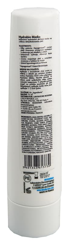 BIODERMA Hydrabio Maska 75ml