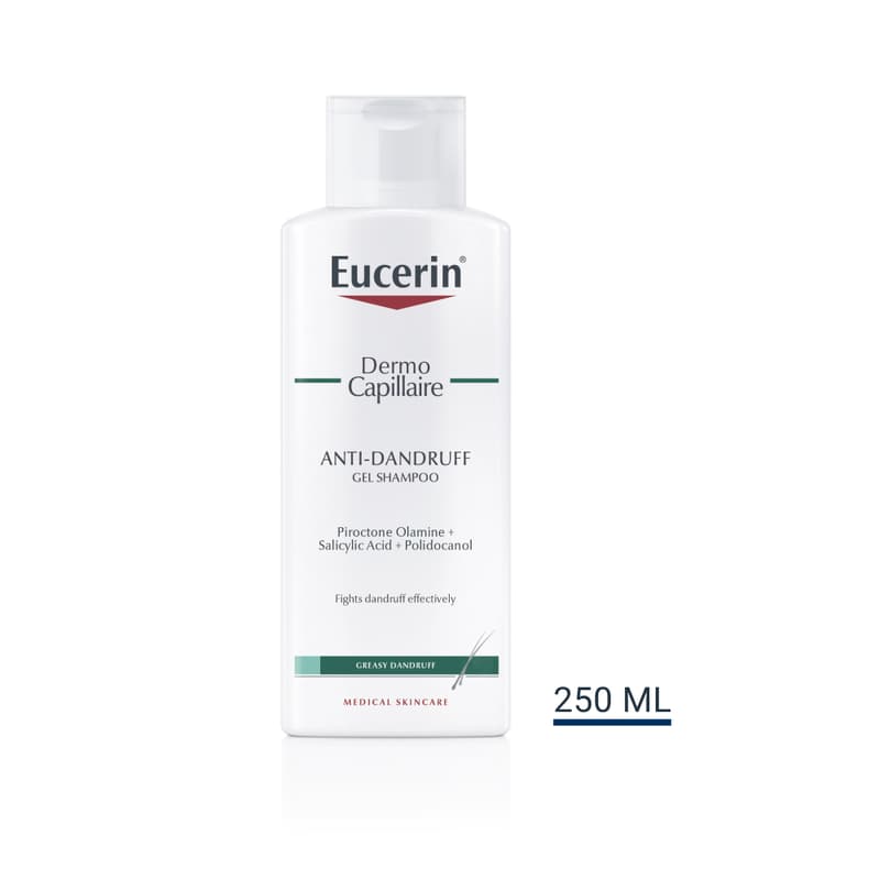 Eucerin DermoCapillaire šampon mastné lupy 250ml