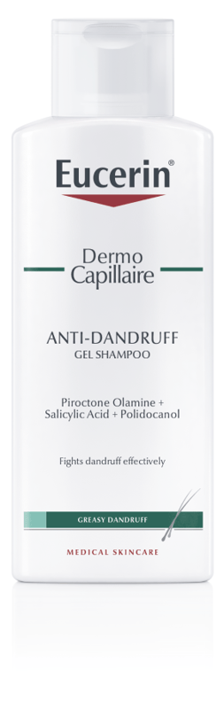 Eucerin DermoCapillaire šampon mastné lupy 250ml