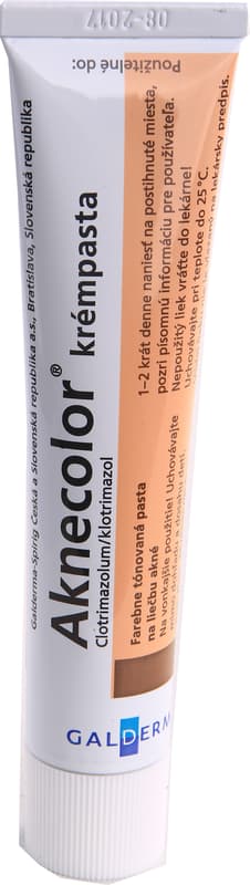 AKNECOLOR KRÉMPASTA 10MG/G DRM PST 1X30G