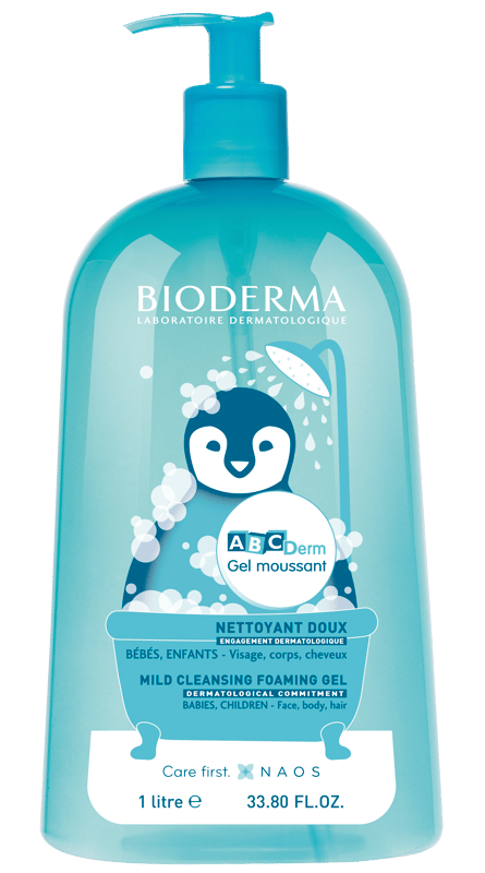 BIODERMA ABCDerm gel moussant 1L