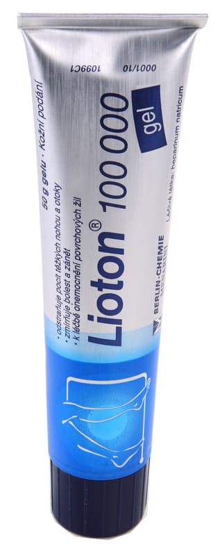 LIOTON 1000IU/G gel 50G