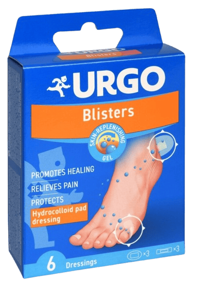 URGO BLISTERS Na puchýře hydrokoloidní náplast 6ks