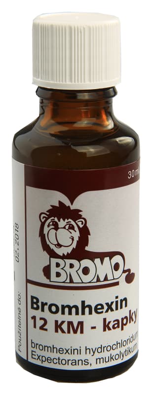 BROMHEXIN 12 KM-DROPS 12MG / ML POR GTT SOL 30ML