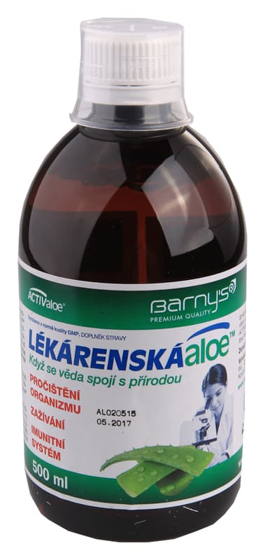 Barnys ACTIValoe lékárenská aloe 2x500ml