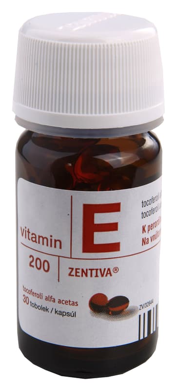 VITAMIN E ZENTIVA 200MG Měkká tobolka 30