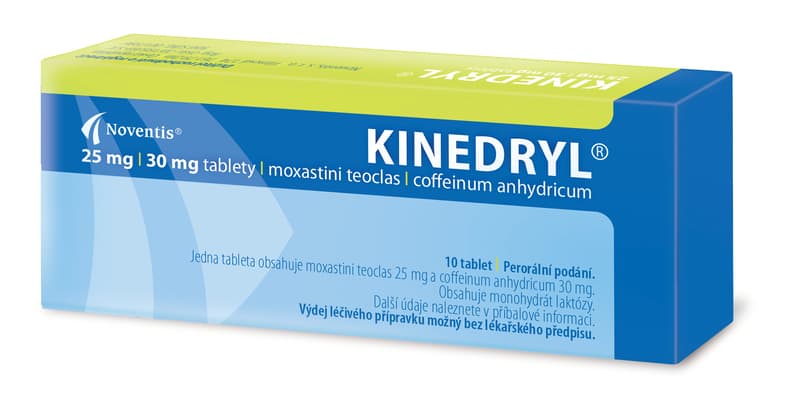KINEDRYL 25MG/30MG Tableta 10