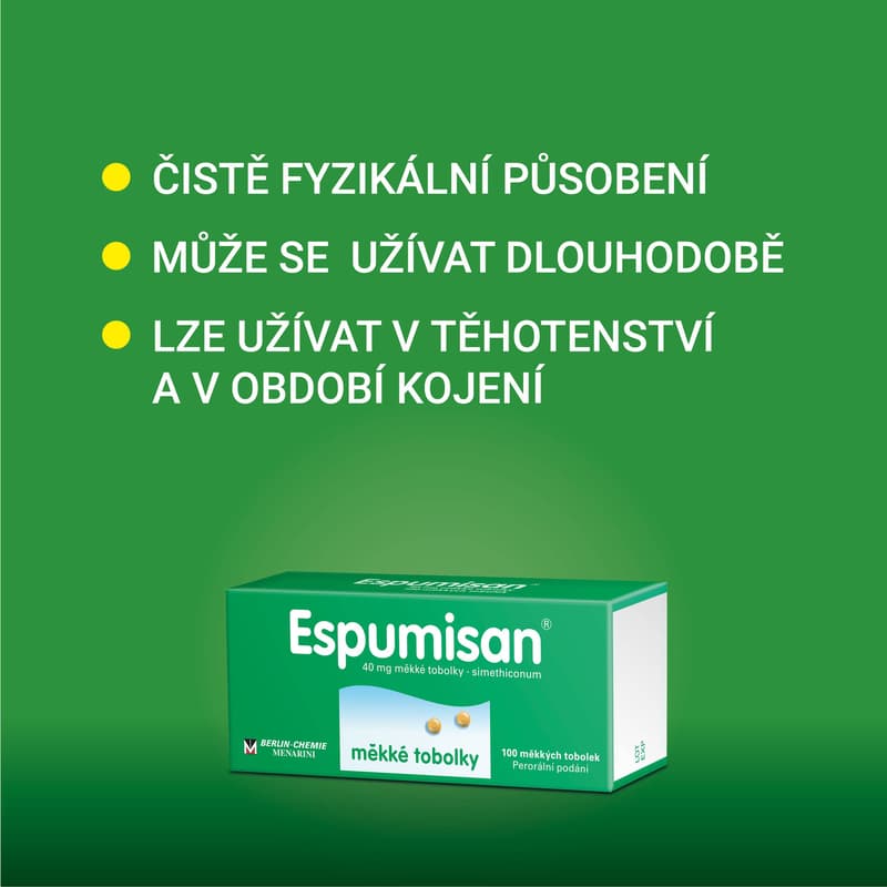 ESPUMISAN 40MG soft capsules 100
