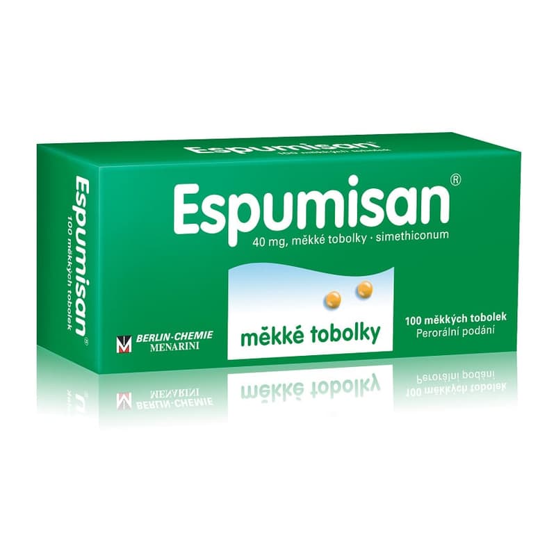 ESPUMISAN 40MG soft capsules 100