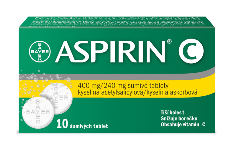 ASPIRIN C 400MG/240MG šumivá tableta 10