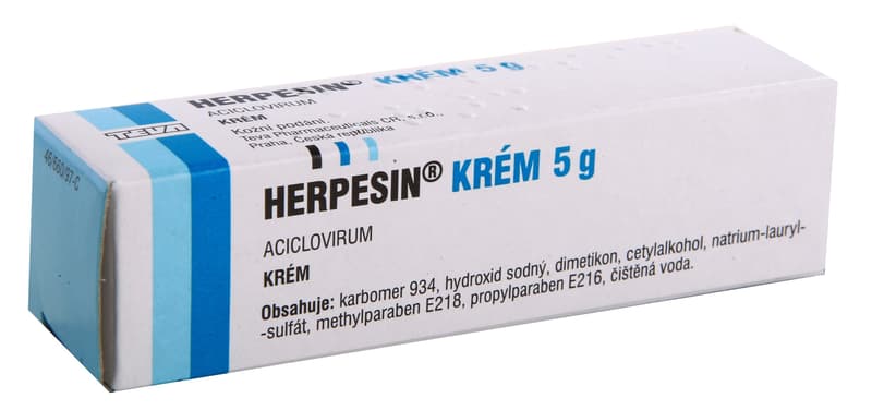 HERPESIN 50MG/G krém 5G